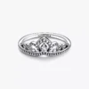 Endgültiger Verkauf – Regal Beaded Tiara Ring aus Sterlingsilber Endgültiger Verkauf – Regal Beaded Tiara Ring aus Sterlingsilber