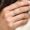 ENDVERKAUF – Eleganter Funkelring – 14 Karat Roségold-Beschichtung