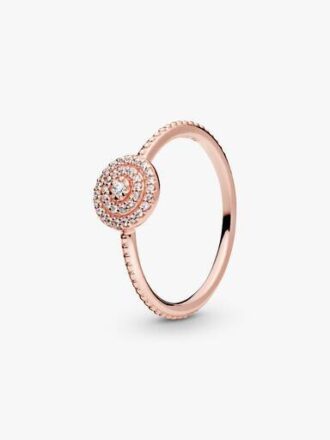 ENDVERKAUF – Eleganter Funkelring – 14 Karat Roségold-Beschichtung ENDVERKAUF – Eleganter Funkelring – 14 Karat Roségold-Beschichtung