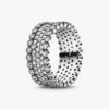 ENDVERKAUF – Funkelnder Pavé-Bandring – Sterlingsilber ENDVERKAUF – Funkelnder Pavé-Bandring – Sterlingsilber