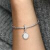 ENDVERKAUF – Gravierbarer Silber-Dangle – Sterlingsilber