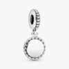ENDVERKAUF – Gravierbarer Silber-Dangle – Sterlingsilber
