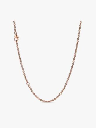 ENDVERKAUF – Kabelkette – 14 Karat Roségold-Beschichtung