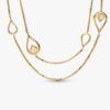 ENDVERKAUF – Pandora Infinite 14-karätige Gold-Halskette mit langem Anhänger aus Lab-Grown Diamonds – 0,50 ct TW, 14-karätiges Gold
