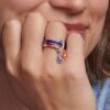 ENDVERKAUF – Pandora ME Shocking Purple Ring – Sterlingsilber