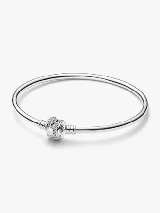 ENDVERKAUF – Pandora Moments Limited Edition Shooting Star Charm Bangle – Sterlingsilber