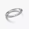 Endverkauf – Ring aus Sterlingsilber mit Struktur und Steinen Endverkauf – Ring aus Sterlingsilber mit Struktur und Steinen