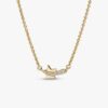 ENDVERKAUF – Shooting Star Pavé Collier Halskette – 14 Karat vergoldet ENDVERKAUF – Shooting Star Pavé Collier Halskette – 14 Karat vergoldet