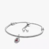 Eternity Circle-Dangle Charm-Armband-Set für Juli, 2er-Set Eternity Circle-Dangle Charm-Armband-Set für Juli, 2er-Set