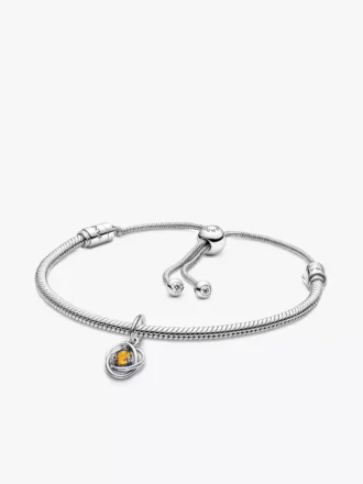 eternity circle dangle charm armband set november 2er set 1 330x440 - Eternity Circle-Dangle Charm-Armband-Set &bdquo;November&ldquo; (2er-Set)