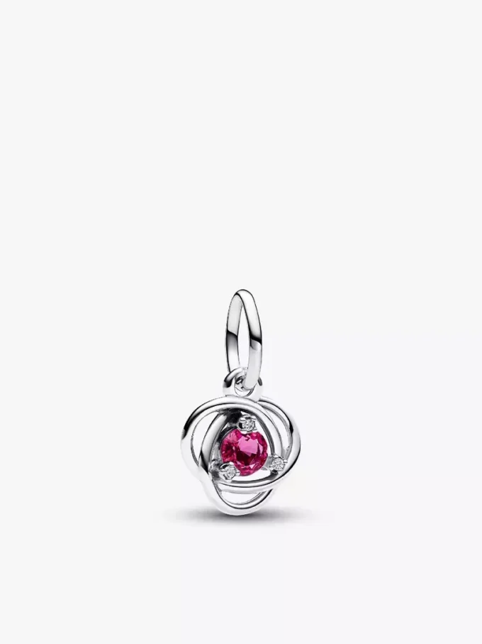 Eternity Circle-Dangle Charm-Armband-Set „Oktober“ (2er-Set) Eternity Circle-Dangle Charm-Armband-Set „Oktober“ (2er-Set)
