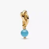 Eternity Circle Dangle Charm Halskette, 2er-Set