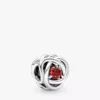 Eternity Circle O Pendant-Set mit Juli-Geburtsstein, 3er-Set Eternity Circle O Pendant-Set mit Juli-Geburtsstein, 3er-Set