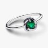 April-Geburtsstein Eternity Circle Ring – Sterlingsilber April-Geburtsstein Eternity Circle Ring – Sterlingsilber