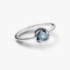 April-Geburtsstein Eternity Circle Ring – Sterlingsilber April-Geburtsstein Eternity Circle Ring – Sterlingsilber