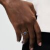 April-Geburtsstein Eternity Circle Ring – Sterlingsilber April-Geburtsstein Eternity Circle Ring – Sterlingsilber