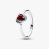 April-Geburtsstein Eternity Circle Ring – Sterlingsilber April-Geburtsstein Eternity Circle Ring – Sterlingsilber