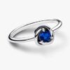 April-Geburtsstein Eternity Circle Ring – Sterlingsilber April-Geburtsstein Eternity Circle Ring – Sterlingsilber