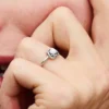 April-Geburtsstein Eternity Circle Ring – Sterlingsilber April-Geburtsstein Eternity Circle Ring – Sterlingsilber