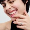 April-Geburtsstein Eternity Circle Ring – Sterlingsilber April-Geburtsstein Eternity Circle Ring – Sterlingsilber