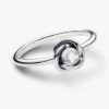 April-Geburtsstein Eternity Circle Ring – Sterlingsilber April-Geburtsstein Eternity Circle Ring – Sterlingsilber