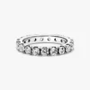 Eternity-Ring „Sparkling Row“ aus Sterlingsilber Eternity-Ring „Sparkling Row“ aus Sterlingsilber
