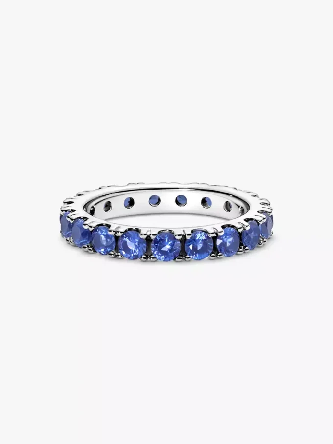 Eternity-Ring „Sparkling Row“ aus Sterlingsilber Eternity-Ring „Sparkling Row“ aus Sterlingsilber