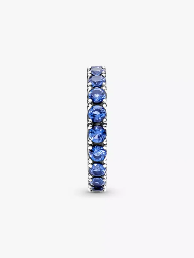Eternity-Ring „Sparkling Row“ aus Sterlingsilber Eternity-Ring „Sparkling Row“ aus Sterlingsilber