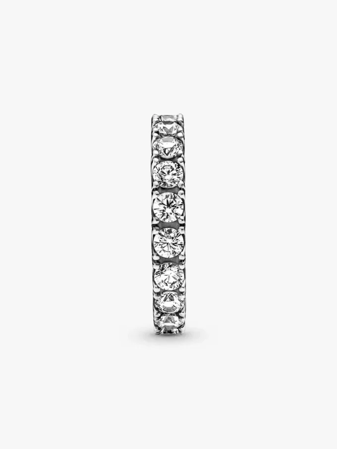 Eternity-Ring „Sparkling Row“ aus Sterlingsilber Eternity-Ring „Sparkling Row“ aus Sterlingsilber