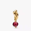 Gravierbare July-Dangle Charm-Halskette, 3er-Set Gravierbare July-Dangle Charm-Halskette, 3er-Set