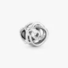 „Family Always Encircled Heart“ Charm aus Sterlingsilber „Family Always Encircled Heart“ Charm aus Sterlingsilber