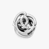 „Family Always Encircled Heart“ Charm aus Sterlingsilber „Family Always Encircled Heart“ Charm aus Sterlingsilber