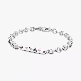 Family Bar Link-Armband