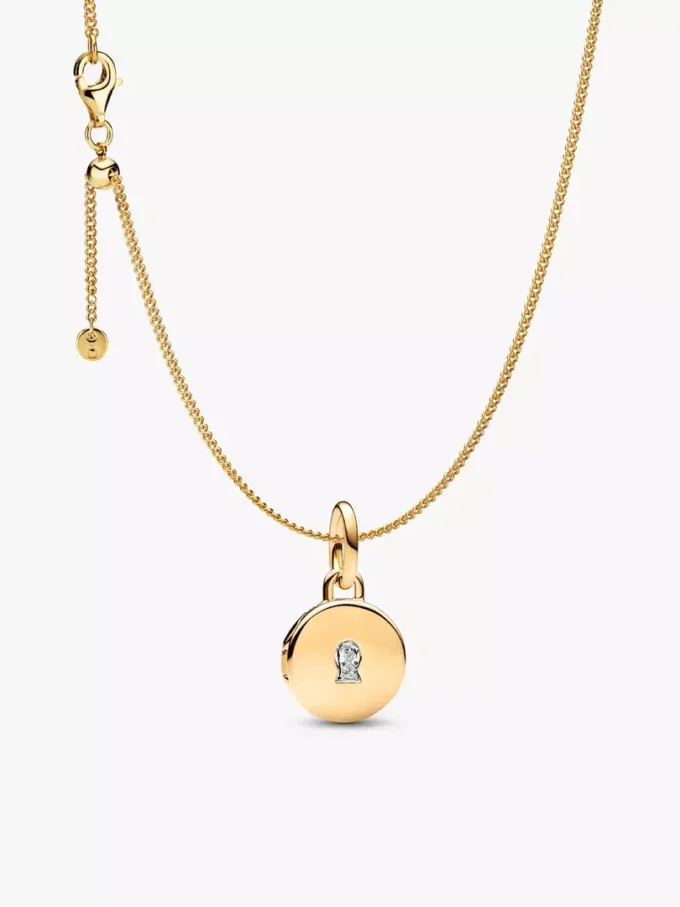 Öffnbare & gravierbare Locket-Halskette, 2er-Set Öffnbare & gravierbare Locket-Halskette, 2er-Set