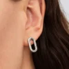 Öffnbare Ohrringe aus Sterlingsilber Öffnbare Ohrringe aus Sterlingsilber