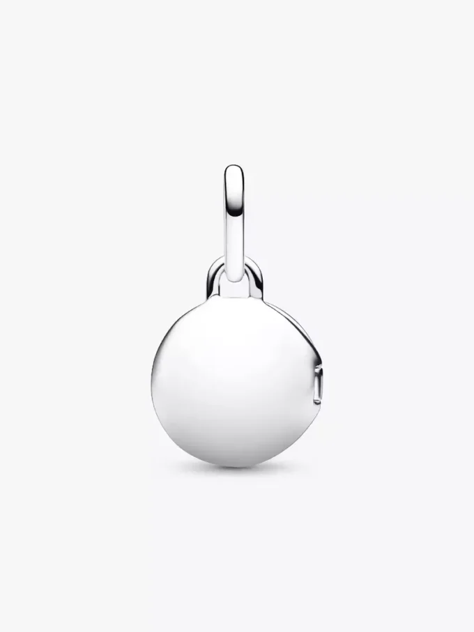 Öffnbarer & gravierbarer LiebesLocket-Dangle Charm aus Sterlingsilber Öffnbarer & gravierbarer LiebesLocket-Dangle Charm aus Sterlingsilber