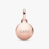 Öffnbarer & gravierbarer Locket-Dangle Charm – 14 Karat Roségold-Beschichtung Öffnbarer & gravierbarer Locket-Dangle Charm – 14 Karat Roségold-Beschichtung