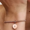 Öffnbarer & gravierbarer Love-Locket-Dangle Charm, 14 Karat Roségold-Beschichtung Öffnbarer & gravierbarer Love-Locket-Dangle Charm, 14 Karat Roségold-Beschichtung