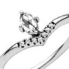 FINAL SALE – Classic Wishbone Ring – Sterlingsilber FINAL SALE – Classic Wishbone Ring – Sterlingsilber