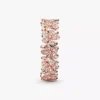 Final Sale – Gänseblümchen-Ring, 14 Karat Roségold-Beschichtung