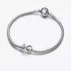 „Forever & Always“ Infinity-Charm aus Sterlingsilber „Forever & Always“ Infinity-Charm aus Sterlingsilber