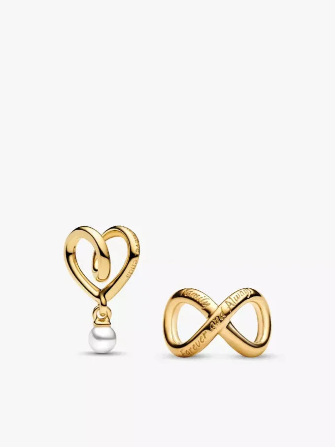 „Forever and always“ Familien-Charm-Duo, 2er-Set „Forever and always“ Familien-Charm-Duo, 2er-Set