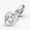 „Friends Forever“-Dangle Charm aus Sterlingsilber „Friends Forever“-Dangle Charm aus Sterlingsilber