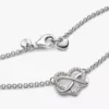 Funkelnde Infinity-Herz-Halskette aus Sterlingsilber Funkelnde Infinity-Herz-Halskette aus Sterlingsilber