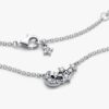 Funkelnde Mond- und Stern-Halskette – Sterlingsilber Funkelnde Mond- und Stern-Halskette – Sterlingsilber