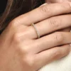 Funkelnder Bandring, 14 Karat vergoldet Funkelnder Bandring, 14 Karat vergoldet