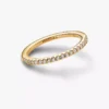 Funkelnder Bandring, 14 Karat vergoldet Funkelnder Bandring, 14 Karat vergoldet