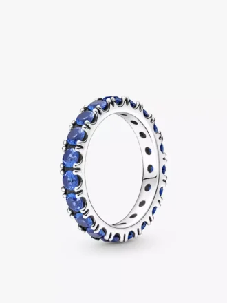 Eternity-Ring „Sparkling Row“ aus Sterlingsilber