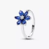 Funkelnder Herbarium-Cluster-Ring aus Sterlingsilber Funkelnder Herbarium-Cluster-Ring aus Sterlingsilber
