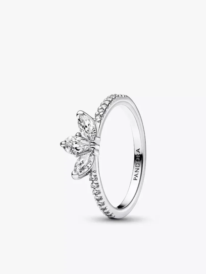 Tropfenförmiges Tiara-Ring-Set, 2er-Set Tropfenförmiges Tiara-Ring-Set, 2er-Set